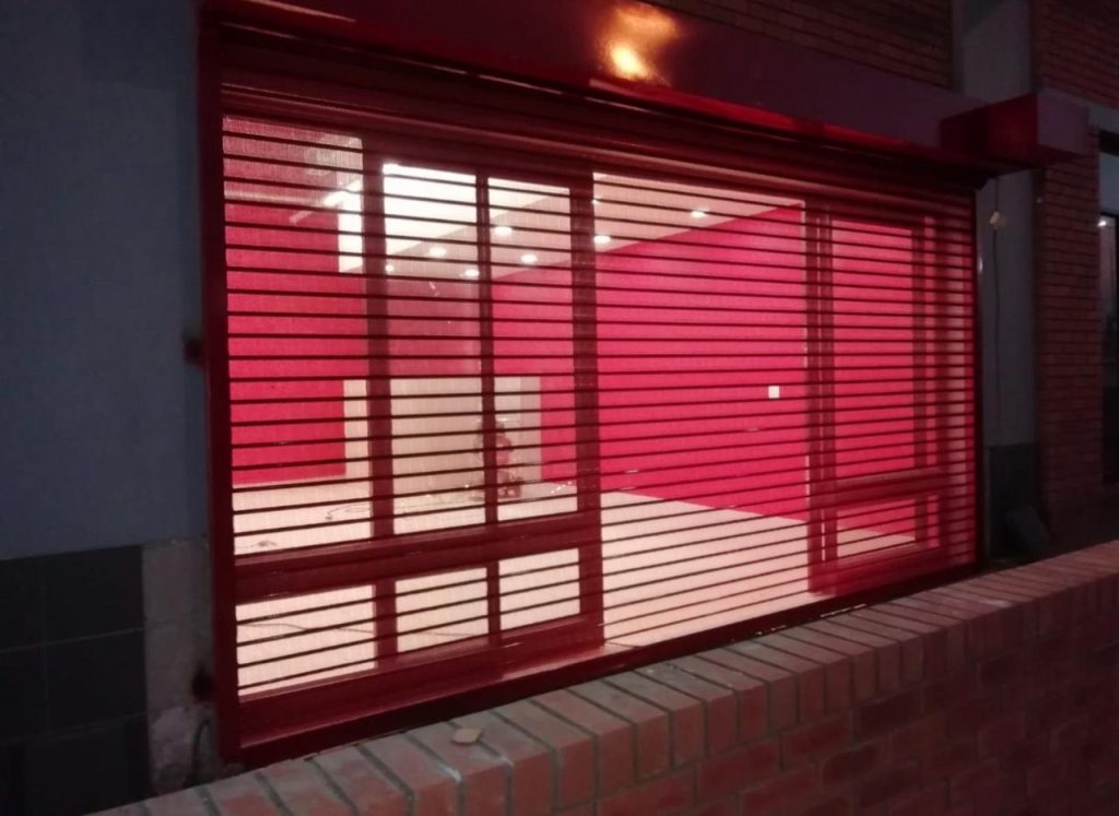 Perforated Roller Doors